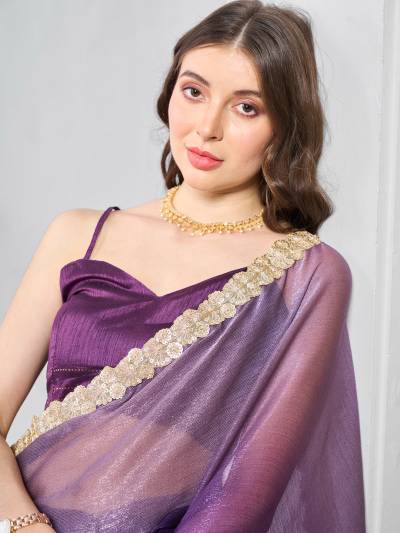 LAXMINAM OP-786 DESIGNER CHIFFON SAREE WHOLESALER IN INDIA